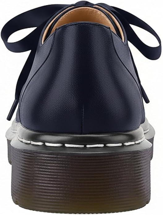 Lace-Up Loafers for Women Lug Sole Rounded Toe Oxford Shoes Business Work Office Dress Cute Non-Slip Comfortable Shoes