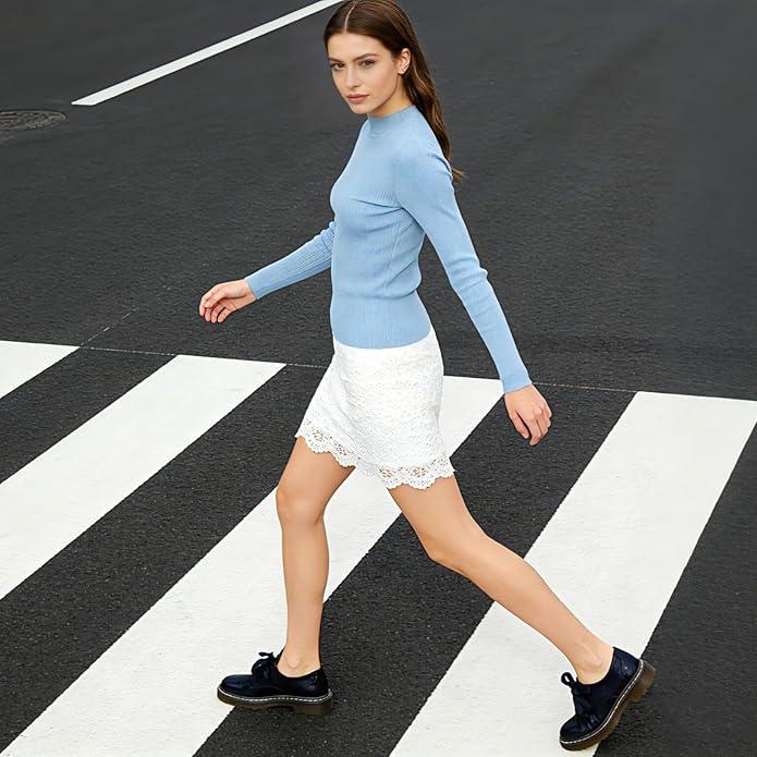 Lace-Up Loafers for Women Lug Sole Rounded Toe Oxford Shoes Business Work Office Dress Cute Non-Slip Comfortable Shoes