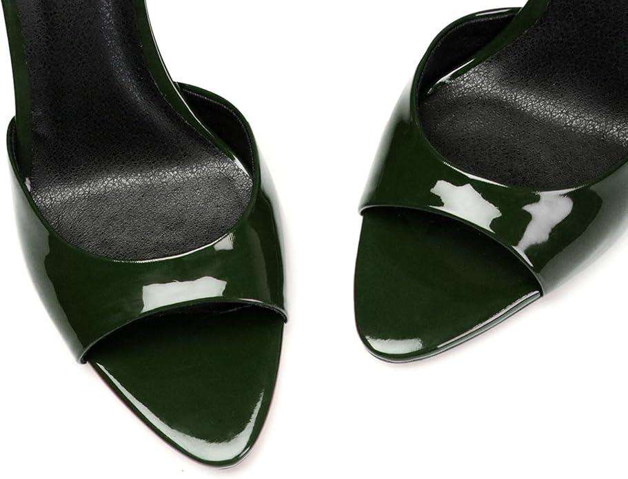 Black High Heels for Women Strappy Pointed Open Toe Heels Ankle Strap Kitten Heeled Sandals Wedding Bridal Party Prom Sexy Dress Shoes