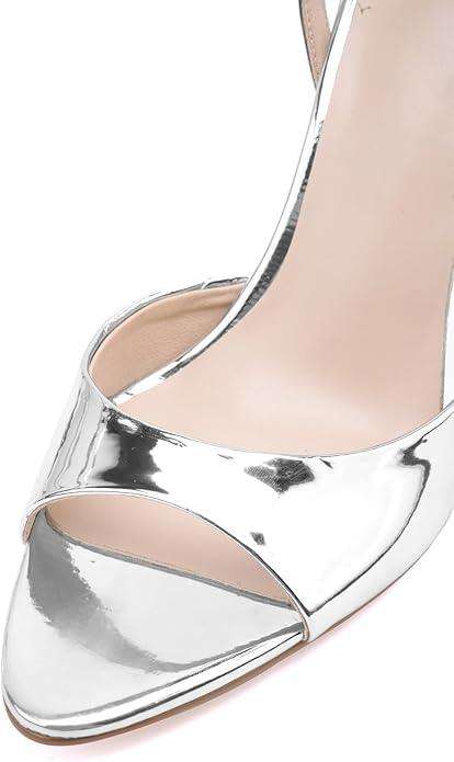 Black High Heels for Women Strappy Pointed Open Toe Heels Ankle Strap Kitten Heeled Sandals Wedding Bridal Party Prom Sexy Dress Shoes