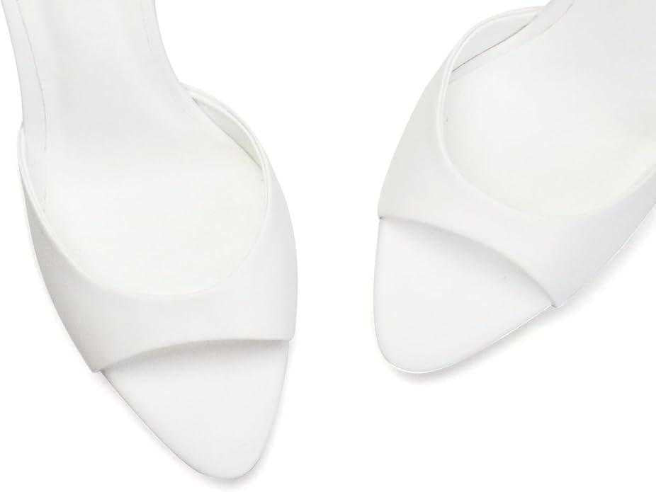 Black High Heels for Women Strappy Pointed Open Toe Heels Ankle Strap Kitten Heeled Sandals Wedding Bridal Party Prom Sexy Dress Shoes