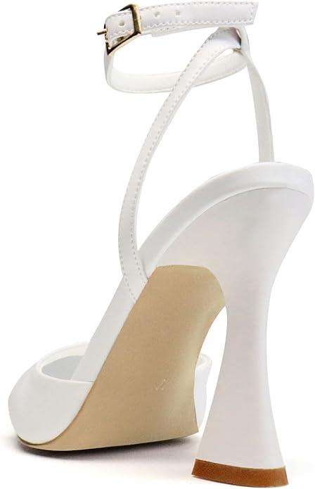 Black High Heels for Women Strappy Pointed Open Toe Heels Ankle Strap Kitten Heeled Sandals Wedding Bridal Party Prom Sexy Dress Shoes